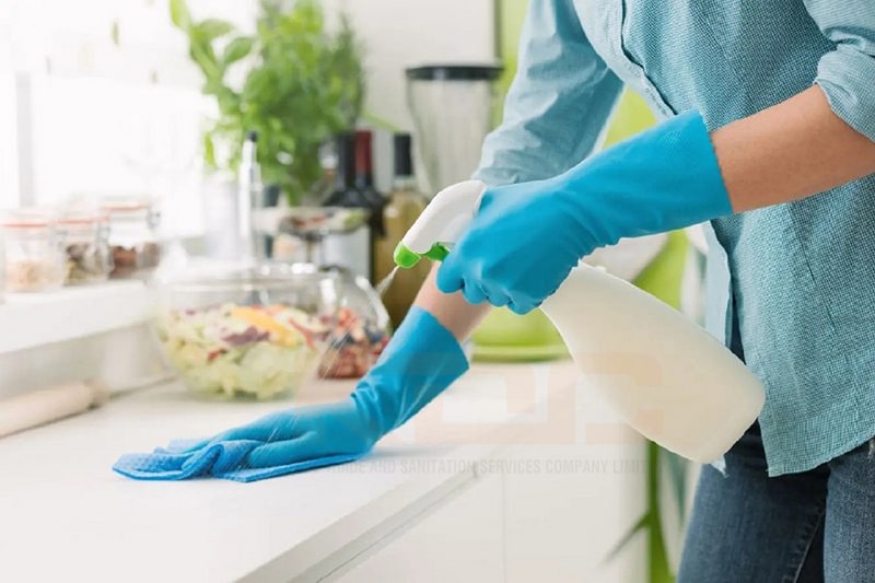 Vệ sinh sàn nhà bếp hiệu quả, nhanh chóng